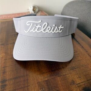 Titleist Light Gray Golf Visor from the Four Seasons